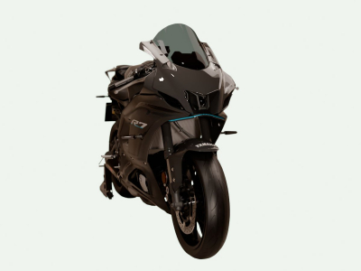 WRS Race Windschild Yamaha R7