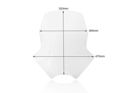 WRS Standard Windschild Honda Forza 750