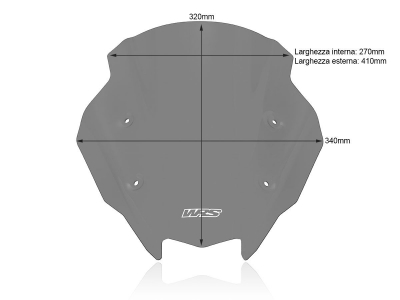 WRS Sport Windschild Kawasaki Ninja 1000 SX