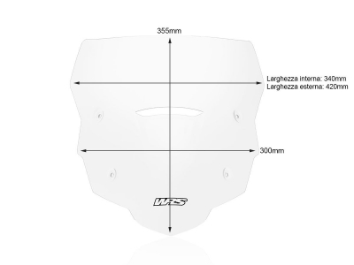 WRS Sport Windschild Honda XL 750 Transalp