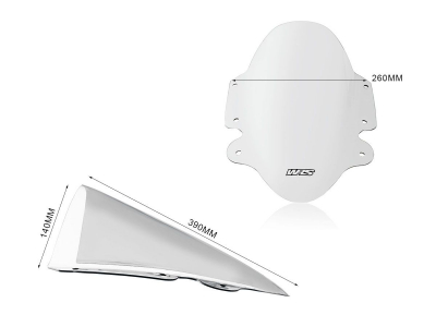 WRS Sport Windschild Triumph Speed Triple 1200 RR