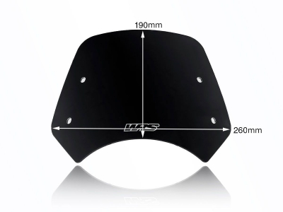 WRS Sport Windschild Benelli Leoncino 500