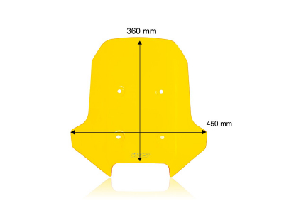 WRS Touring Windschild CF Moto 450 MT