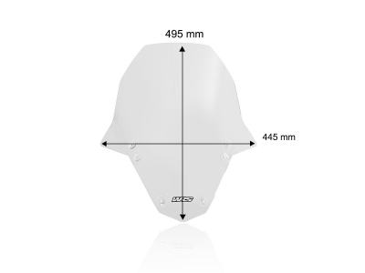 WRS Touring Windschild Aprilia Tuono V4