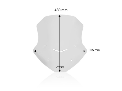 WRS Touring Windschild Honda NC 750 X