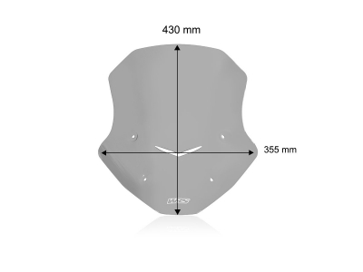 WRS Touring Windschild Honda NC 750 X