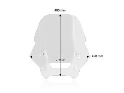 WRS Touring Windschild Honda NX 500