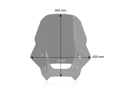 WRS Touring Windschild Honda NX 500