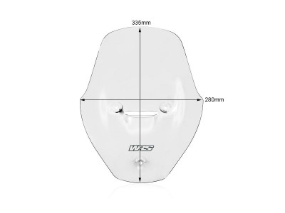 WRS Touring Windschild Ducati Diavel V4