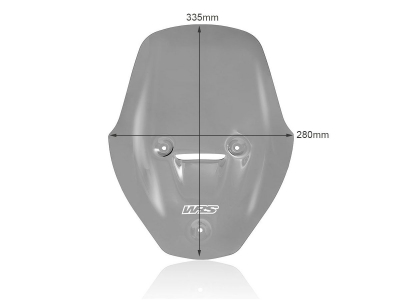 WRS Touring Windschild Ducati Diavel V4
