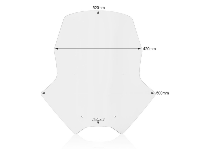 WRS Touring Windschild SYM JET X 125