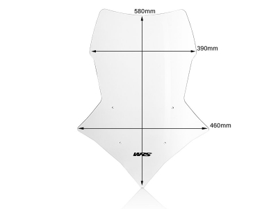 WRS Touring Windschild Yamaha Tracer 9