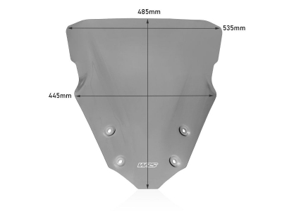 WRS Touring Windschild Suzuki GSX-S 1000 GT