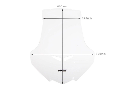 WRS Touring Windschild Honda Integra 700