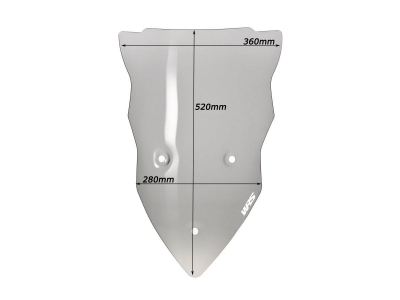 WRS Touring Windschild Ducati Multistrada 1200