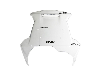 WRS Touring Windschild BMW F 800 GS