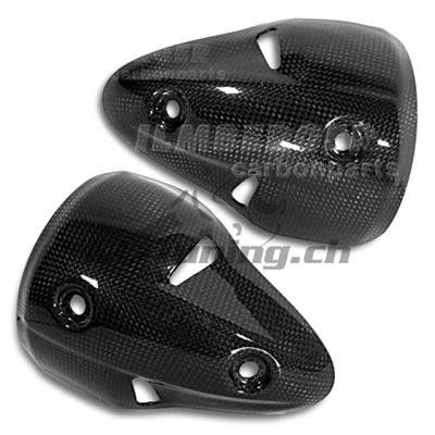 Kolfiber Ilmberger avgasvrmeskld Set Ducati Monster 696