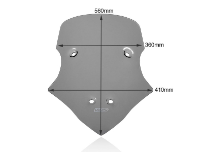 WRS Caponord windshield Ducati Multistrada V4