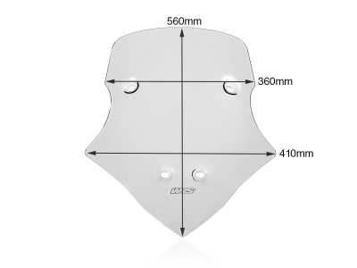 WRS Caponord windshield Ducati Multistrada V4
