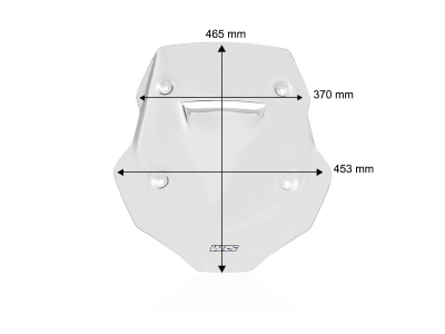 WRS Standard Windschild CFMoto 700 MT
