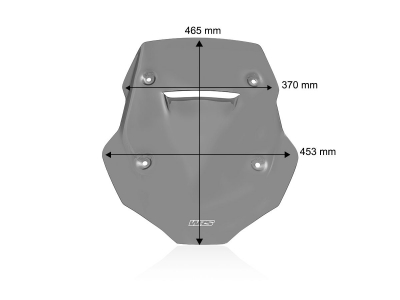 WRS Standard Windschild CFMoto 700 MT