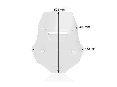 WRS Touring Windschild CFMoto 700 MT
