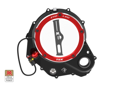 DBK Kupplungsdeckel offen LED   Moto Morini Calibro Bagger