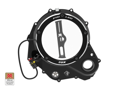 DBK Kupplungsdeckel offen LED   Moto Morini Calibro Bagger