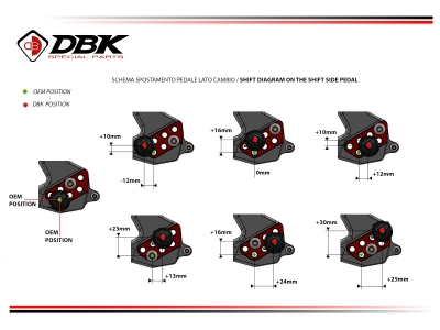 DBK Fussrastenanlage Ducati Streetfighter V4