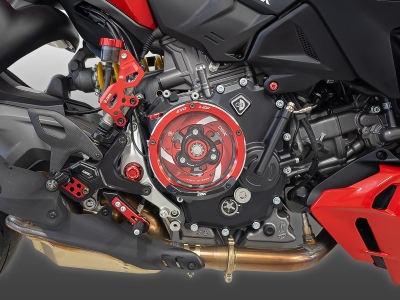 DBK Schutz f�r Kupplungsdeckel offen Ducati Streetfighter V2