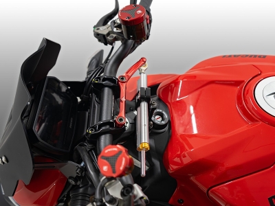 DBK stuur demperbeugelset Ducati Streetfighter V2