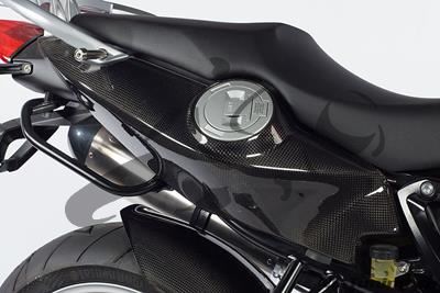 Carbon Ilmberger couvercle latral sous le sige Set BMW F 800 GT