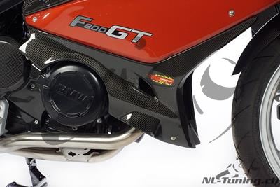 Set copertura parte inferiore carenatura in carbonio Ilmberger BMW F 800 GT