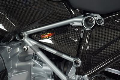 Carbon Ilmberger frame triangle cover set BMW R 1200 GS