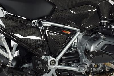 Carbon Ilmberger frame triangle cover set BMW R 1200 GS