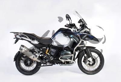 Uitlaat BOS Woestijnvos BMW R 1200 GS LC