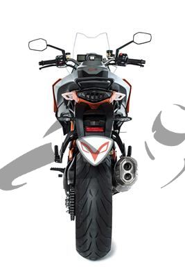 Auspuff BOS Desert Fox KTM Super Duke GT 1290