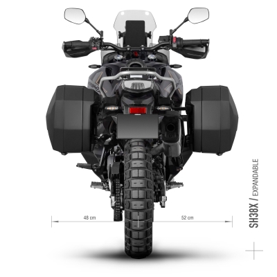 SHAD Seitenboxen Kit SH38X CFMoto 800 MT