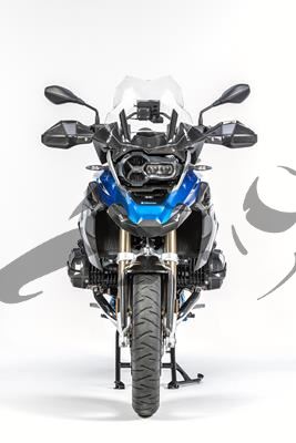 Carbon Ilmberger winddeflector op cockpit BMW R 1200 GS