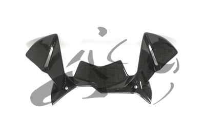 Carbon Ilmberger winddeflector op cockpit BMW R 1200 GS