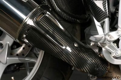 Carbon Ilmberger front exhaust heat shield BMW K 1200 S