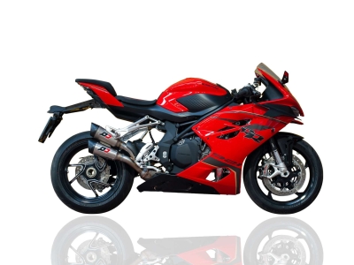 Auspuff QD Twin Titan Gunshot QJ MOTOR SRK 921 RR