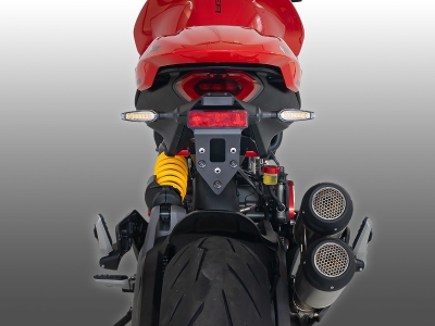 DBK verstellbarer Kennzeichenhalter Ducati Monster V2 / +