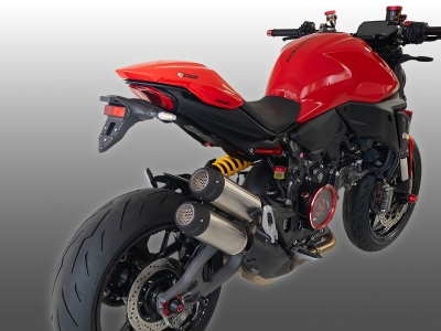 DBK verstellbarer Kennzeichenhalter Ducati Monster V2 / +