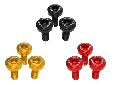 DBK untere Auspuffabdeckung Schrauben Set Ducati Streetfighter V2