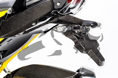 Carbon Ilmberger license plate holder 2tlg BMW R 1200 R