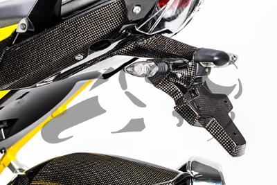 Porta matricula Ilmberger carbono 2 piezas BMW R 1200 R