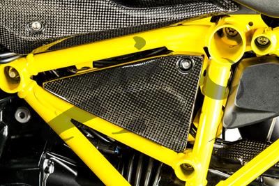 Carbon Ilmberger frame driehoek afdekkap set BMW R 1200 R