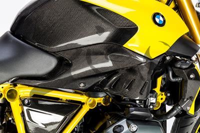 Carbon Ilmberger Seitendeckel unterm Tank Set BMW R 1200 R
