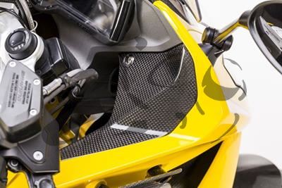 Carbon Ilmberger Abdeckungen neben dem Cockpit Set BMW R 1200 RS